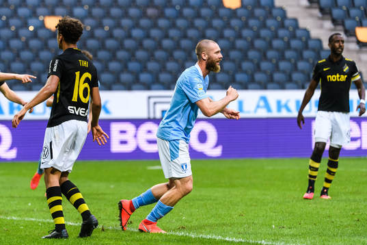 Malmö FFs Jo Inge Berget jublar