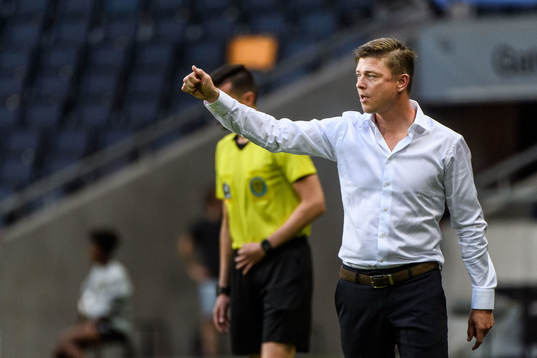 Malmö FFs tränare Jon Dahl Tomasson