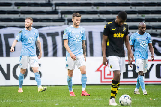 Malmö FFs Lasse Nielsen, Arnór Traustason och Fouad