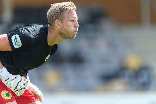 Hammarbys målvakt David Ousted