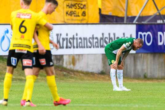 Hammarbys David Fällman deppar