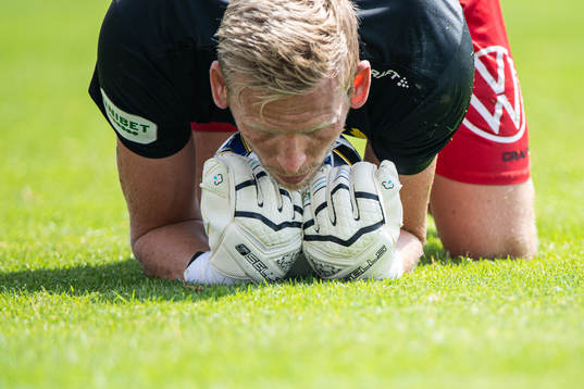 Hammarbys målvakt David Ousted