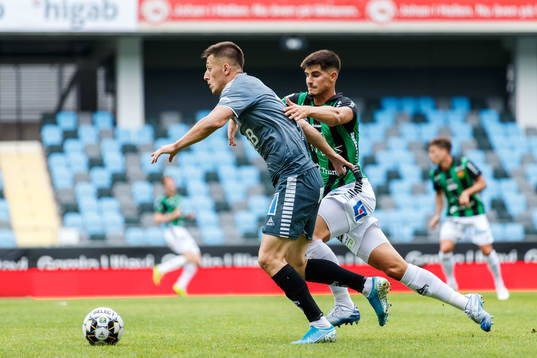 Brages Leonard Pllana och GAIS Emin Grozdanic