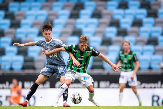Brages Noa Williams och GAIS Nikola Ladan