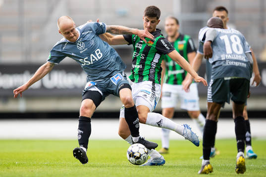 Brages Anton Lundin och GAIS Emin Grozdanic