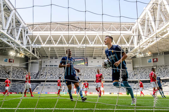 Djurgårdens Fredrik Ulvestad jublar