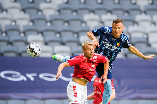 Kalmars Sebastian Ring och Djurgårdens Fredrik Ulvestad