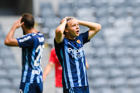 Djurgårdens Oscar Pettersson deppar