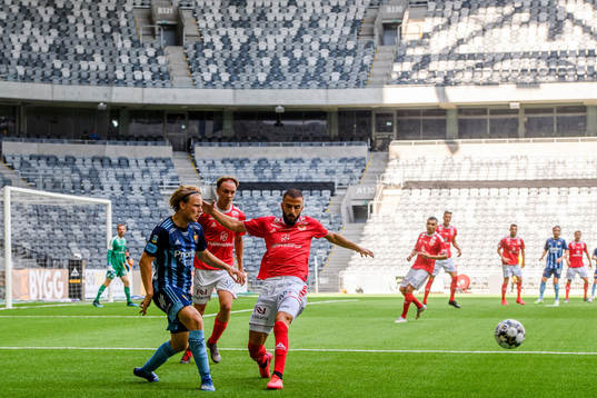 Djurgårdens Oscar Pettersson och Kalmars Kalmars Filip