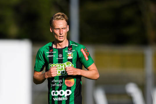 Varbergs Alexander Johansson jublar