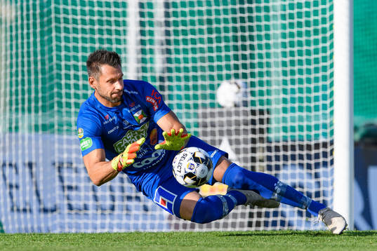 Varbergs målvakt Stojan Lukic