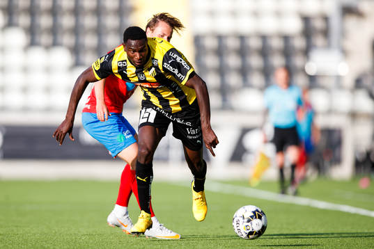 Helsingborgs Alex Timossi Andersson och Häckens Godswill