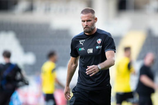 Helsingborgs tränare Olof Mellberg