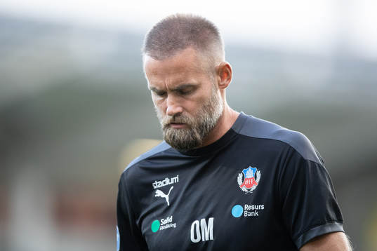 Helsingborgs tränare Olof Mellberg