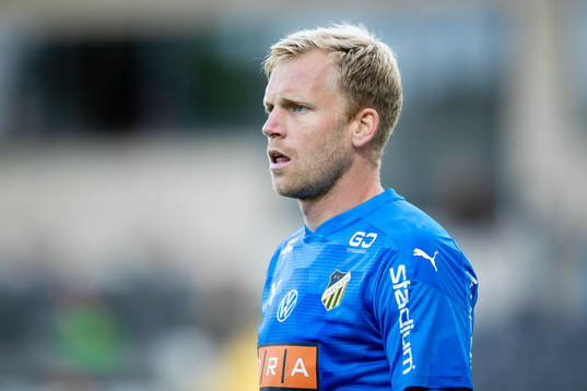 Häckens målvakt Peter Abrahamsson