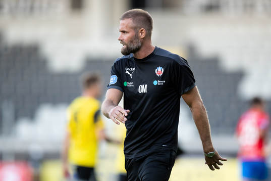 Helsingborgs tränare Olof Mellberg
