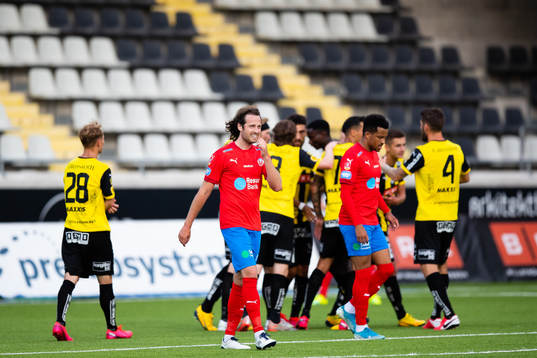 Helsingborgs Mikkel Diskerud deppar