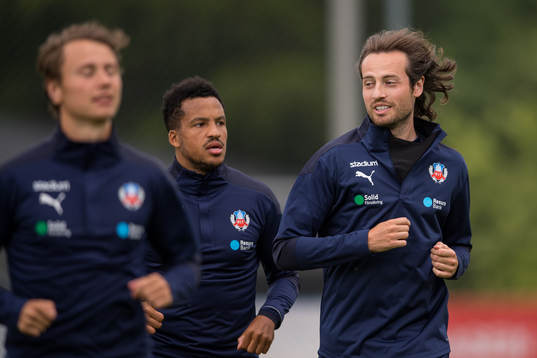 Martin Olsson och Mikkel Mix Diskerud