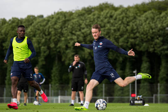 Alhaji Gero och Rasmus Jönsson