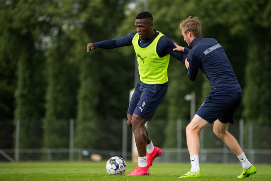 Alhaji Gero och Rasmus Jönsson
