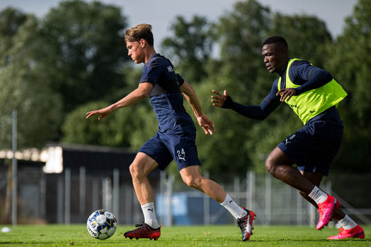 Filip Sjöberg och Alhaji Gero