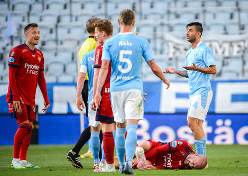 Malmö FFs Behrang Safari tilldelas en varning