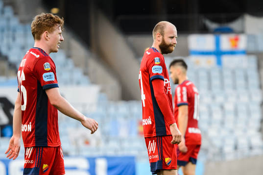 Djurgårdens Curtis Edwards deppar