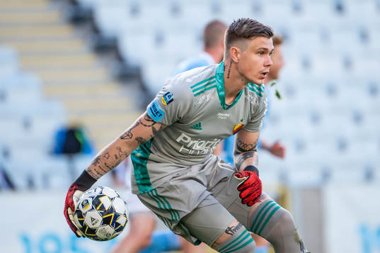 Djurgårdens målvakt Per Kristian Bråtveit