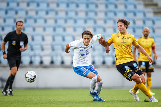 IFK Norrköpings Simon Thern och Elfsborgs Simon Olsson