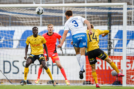 IFK Norrköpings Rasmus Stensbæk Lauritsen gör 1-1