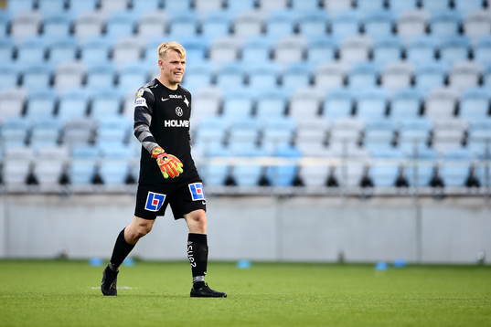 IFK Norrköpings målvakt Isak Pettersson