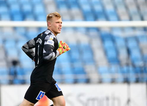 IFK Norrköpings målvakt Isak Pettersson