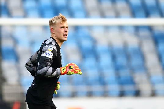 IFK Norrköpings målvakt Isak Pettersson