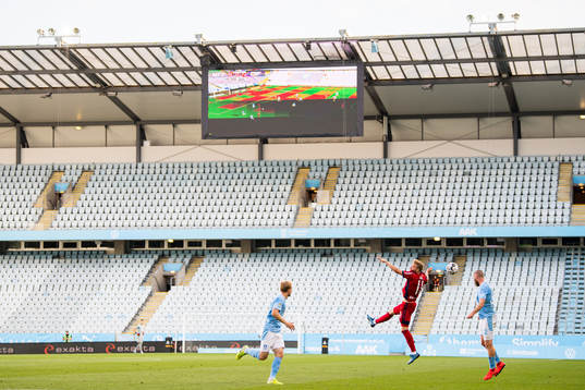 Djurgårdens Jonathan Ring och Malmö FFs Jo Inge Berget