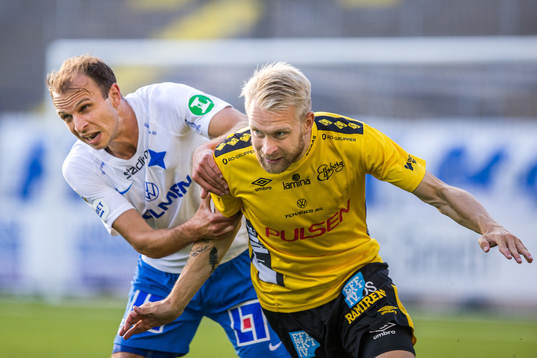 IFK Norrköpings Lars Krogh Gerson och Elfsborgs Johan