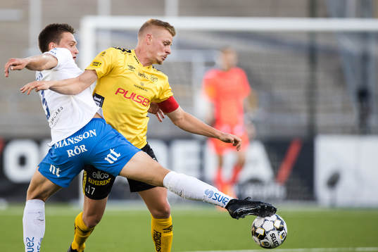 IFK Norrköpings Rasmus Stensbæk Lauritsen och Elfsborgs