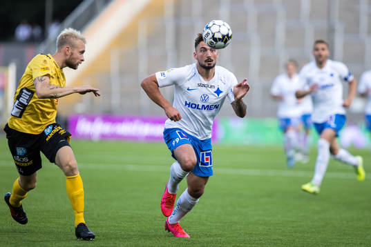Elfsborgs Johan Larsson och IFK Norrköpings Sead