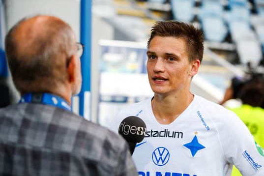 IFK Norrköpings Rasmus Stensbæk Lauritsen