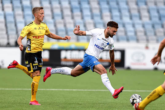 Elfsborgs Jesper Karlsson och IFK Norrköpings Sead