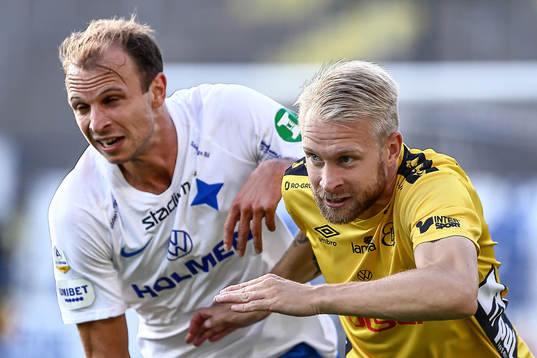 IFK Norrköpings Lars Krogh Gerson och Elfsborgs Johan