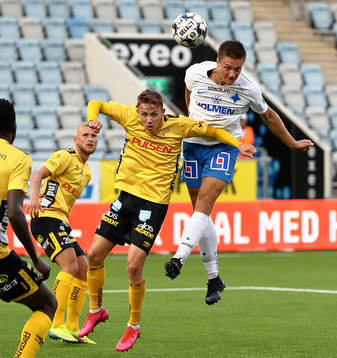 Mål 1-1 av IFK Norrköpings Rasmus Stensbæk Lauritsen