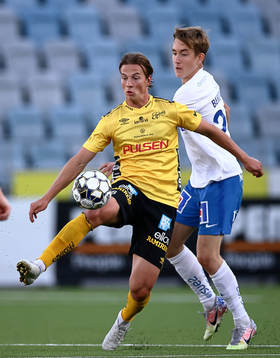Elfsborgs Simon Olsson och IFK Norrköpings Ísak Bergmann
