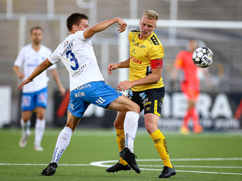 IFK Norrköpings Rasmus Stensbæk Lauritsen och Elfsborgs