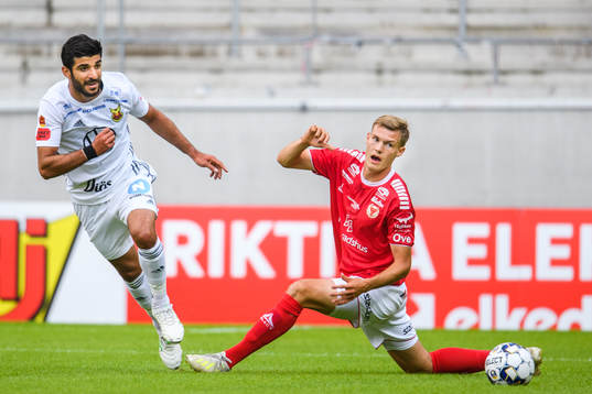 Östersunds Rewan Amin och Kalmars Svante Ingelsson