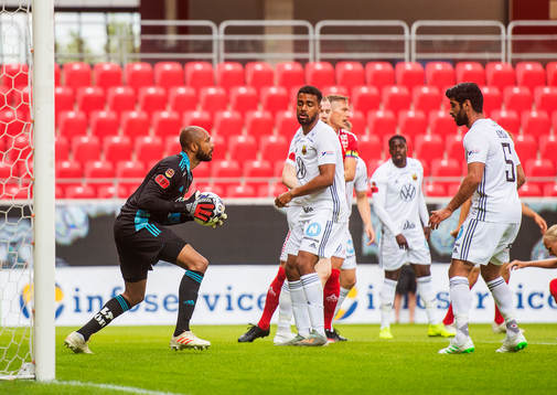 Östersunds målvakt Aly Keita