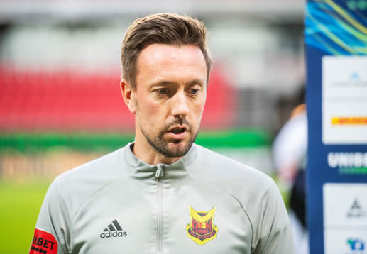 Östersunds tränare Ian Burchnall