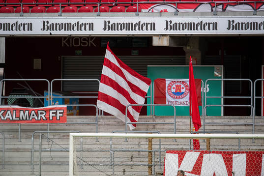 Tom läktare på Guldfågeln Arena