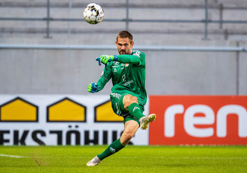 Kalmars målvakt Lucas Hägg-Johansson