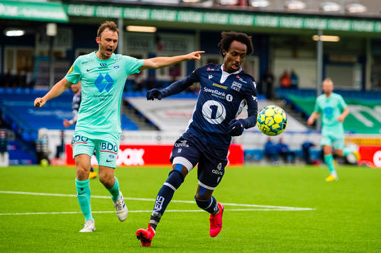 Fredrik Aursnes of Molde and Amin Soleiman Askar of
