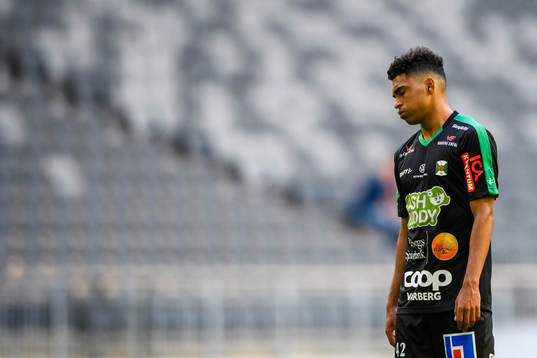 Varbergs Keanin Ayer Boya deppar
